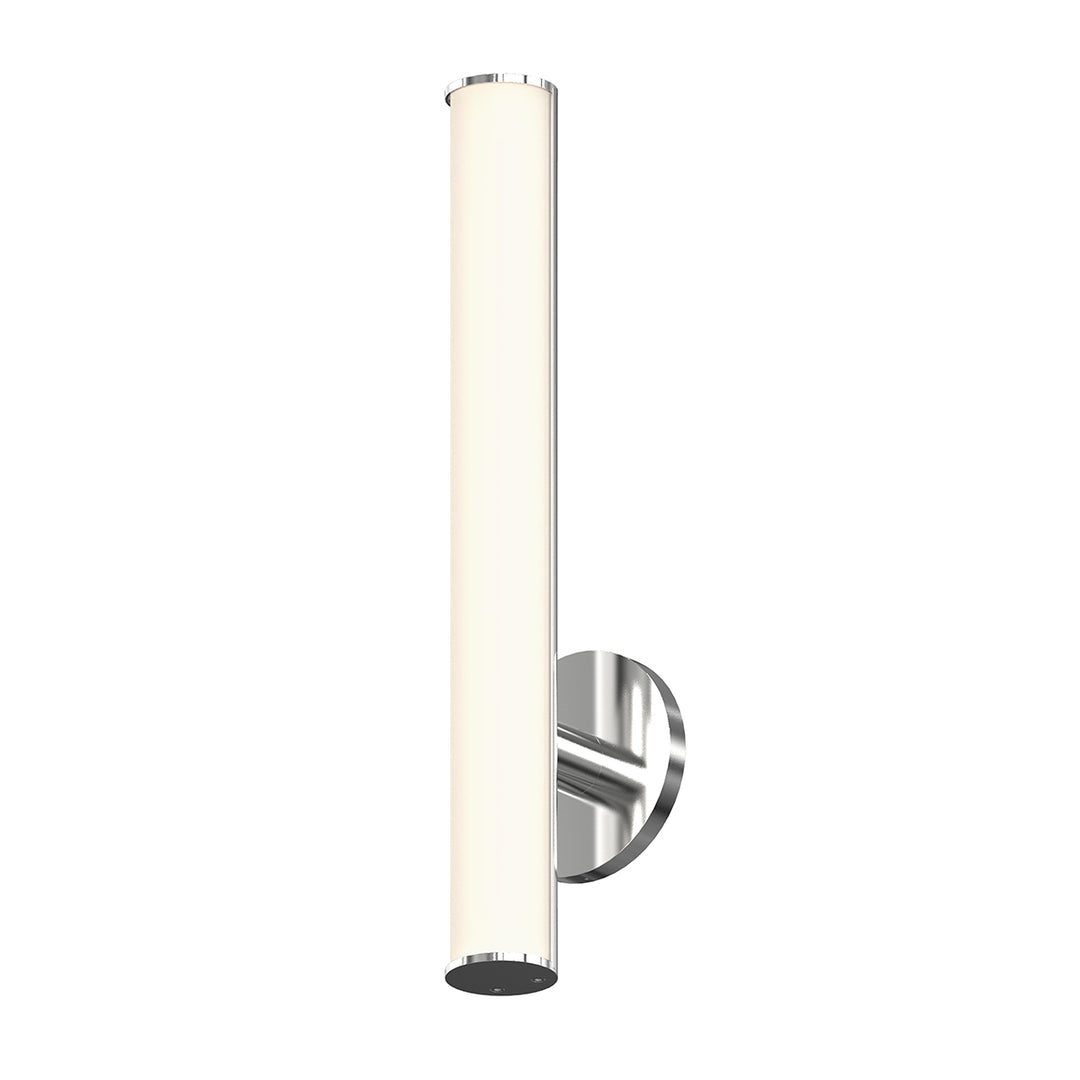 Bauhaus Columns LED Bath Bar in Satin Chrome - available from The Lighting Shoppe, trusted by Canadian homeowners