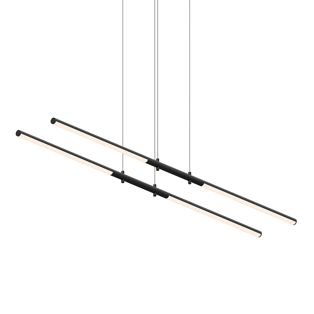 Sonneman - 2801.25 - LED Pendant - Tik-Tak - Satin Black