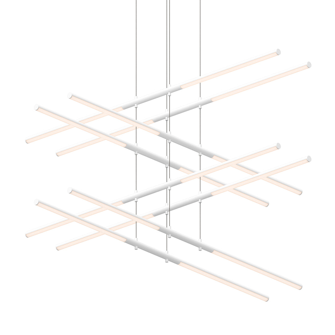 Sonneman - 2804.03 - LED Pendant - Tik-Tak - Satin White