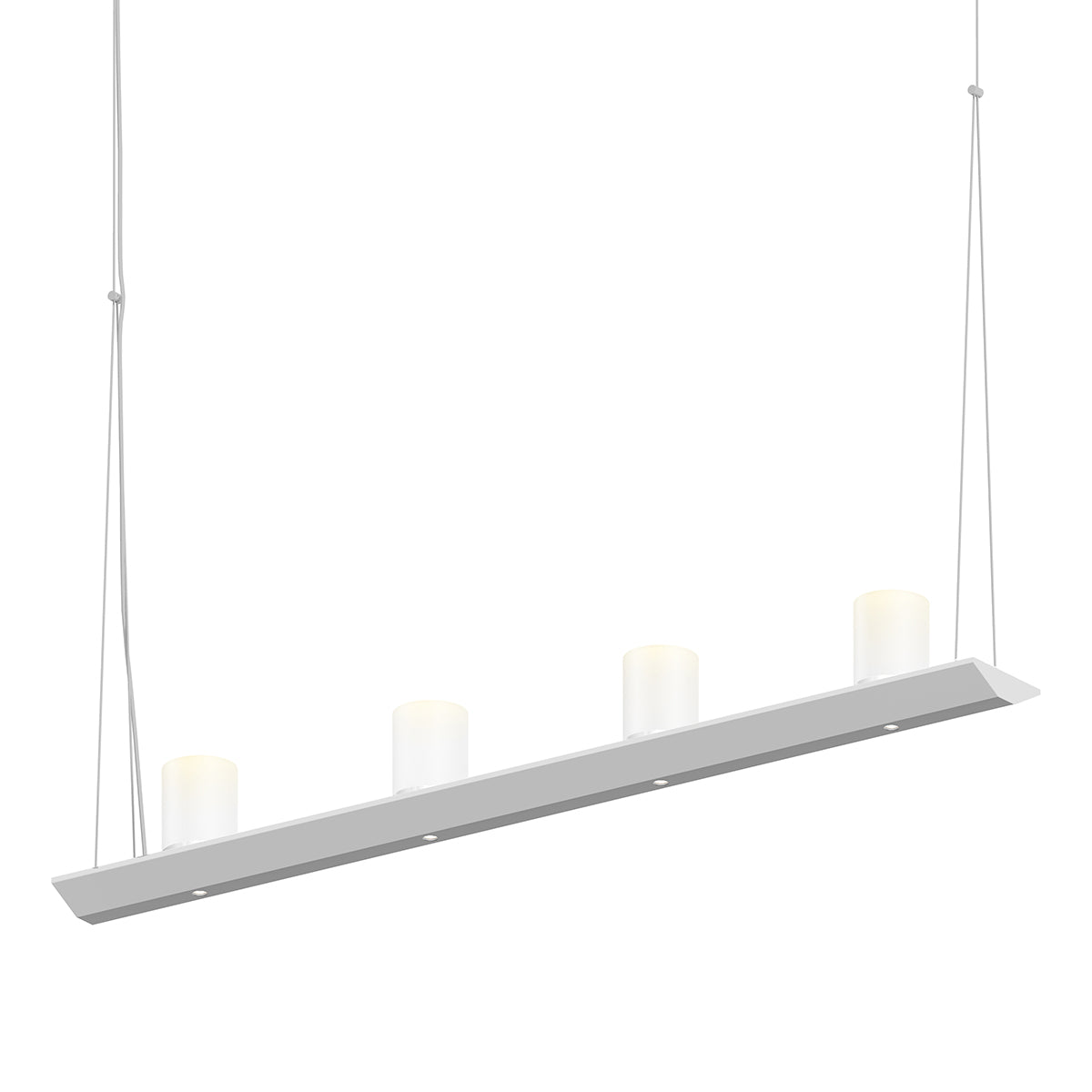 Sonneman - 2857.16-SW - LED Pendant - Votives - Bright Satin Aluminum ...