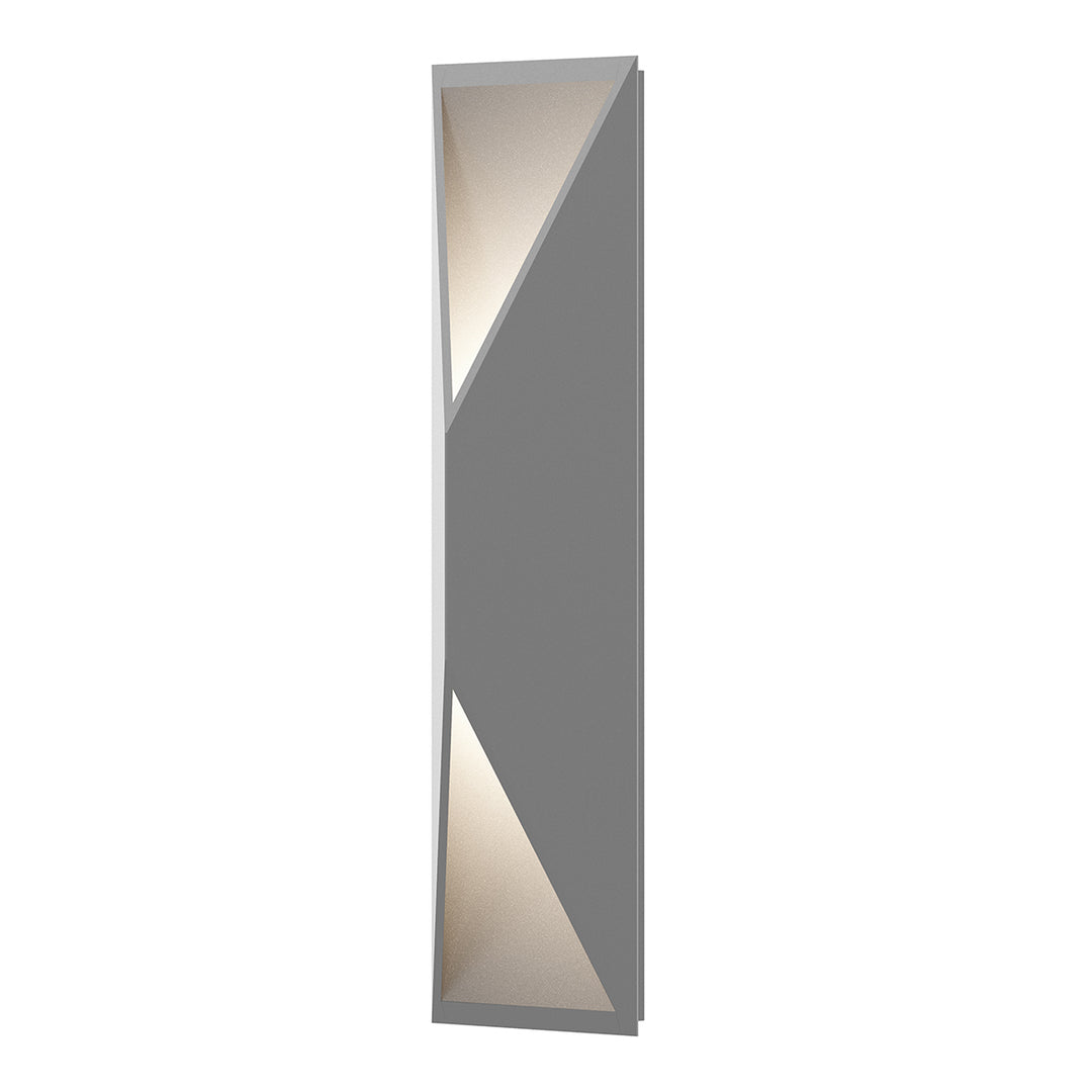 Prisma LED Wall Sconce in Textured Gray - available from The Lighting Shoppe, trusted by Canadian homeowners