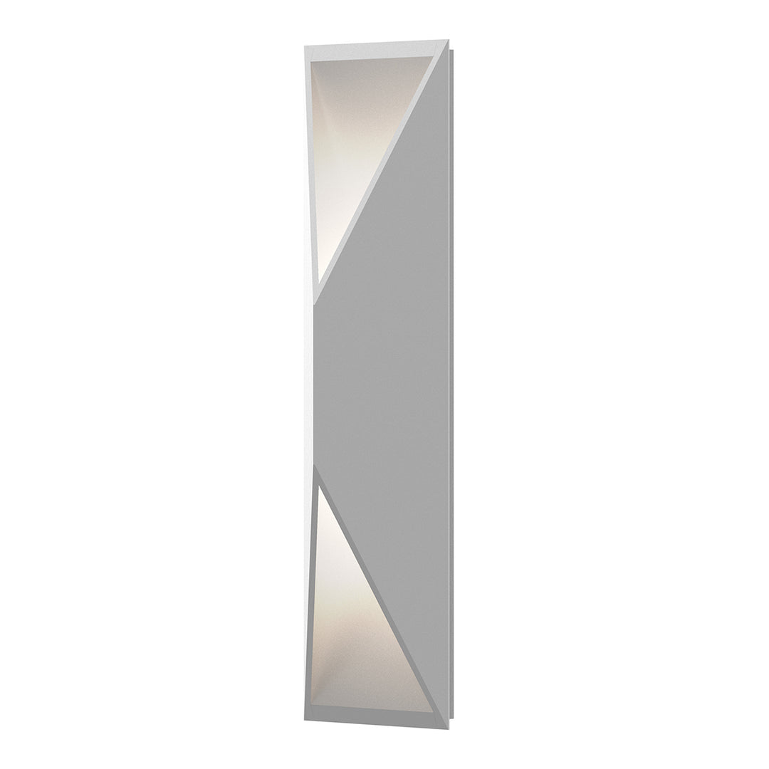 Prisma LED Wall Sconce in Textured White - available from The Lighting Shoppe, trusted by Canadian homeowners