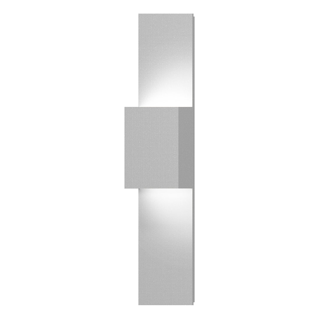Flat Box LED Wall Sconce in Textured White - available from The Lighting Shoppe, trusted by Canadian homeowners