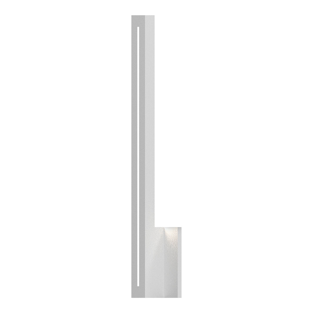 Stripe LED Wall Sconce in Textured White - available from The Lighting Shoppe, trusted by Canadian homeowners