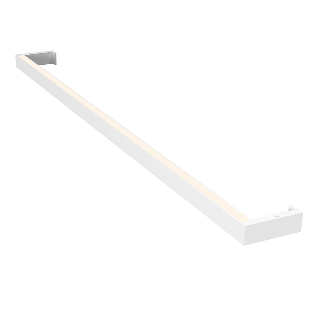 Thin-Line LED Bath Bar in Satin White - available from The Lighting Shoppe, trusted by Canadian homeowners