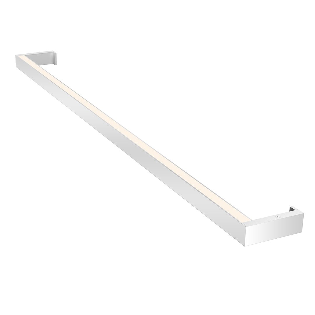 Thin-Line LED Bath Bar in Bright Satin Aluminum - available from The Lighting Shoppe, trusted by Canadian homeowners