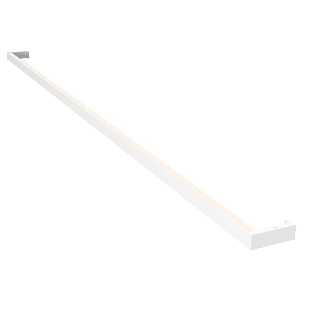 Thin-Line LED Bath Bar in Bright Satin Aluminum - available from The Lighting Shoppe, trusted by Canadian homeowners