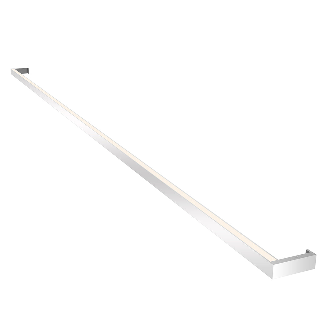 Thin-Line LED Bath Bar in Bright Satin Aluminum - available from The Lighting Shoppe, trusted by Canadian homeowners