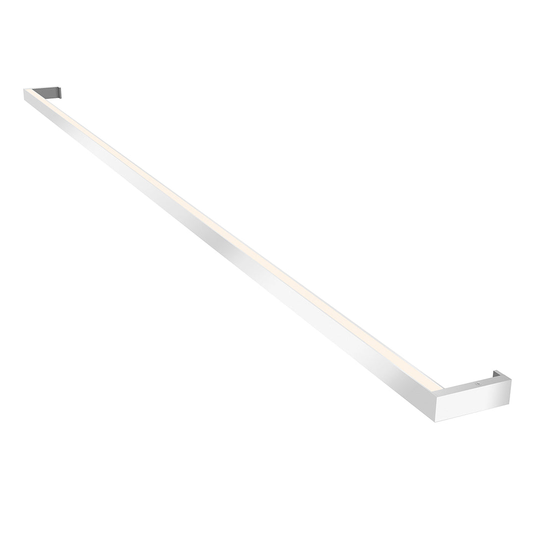 Thin-Line LED Bath Bar in Bright Satin Aluminum - available from The Lighting Shoppe, trusted by Canadian homeowners