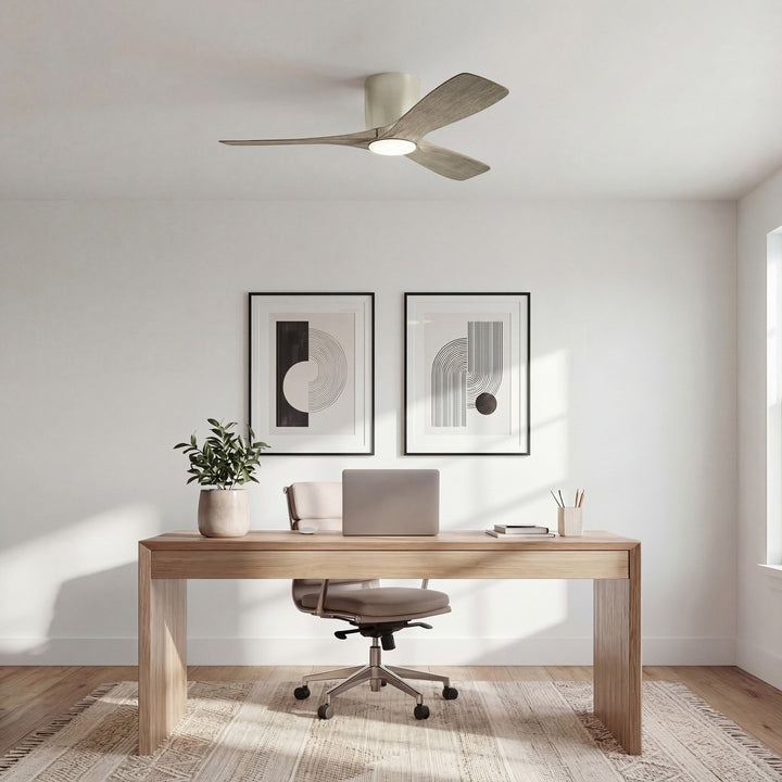 Kichler Canada - 300032NI - 48"Ceiling Fan - Volos - Brushed Nickel