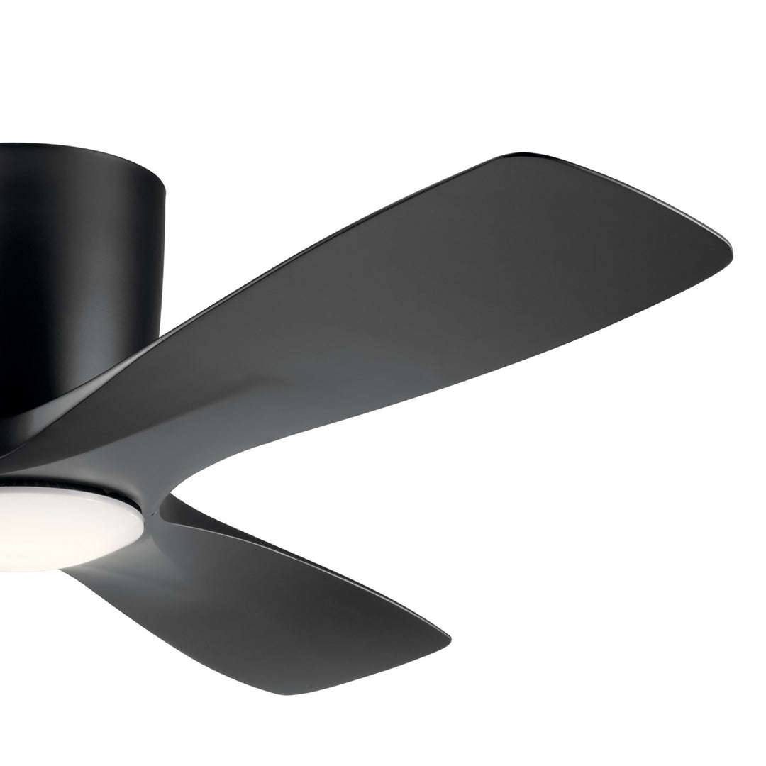 Kichler Canada - 300032SBK - 48"Ceiling Fan - Volos - Satin Black