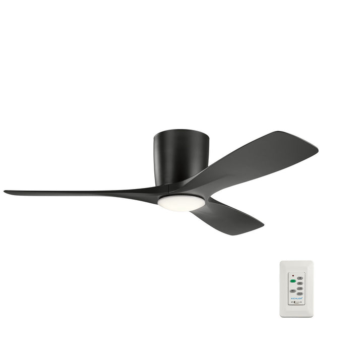 Kichler Canada - 300032SBK - 48"Ceiling Fan - Volos - Satin Black