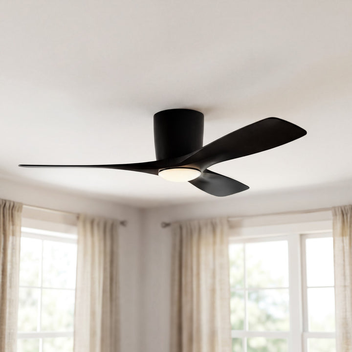 Kichler Canada - 300032SBK - 48"Ceiling Fan - Volos - Satin Black