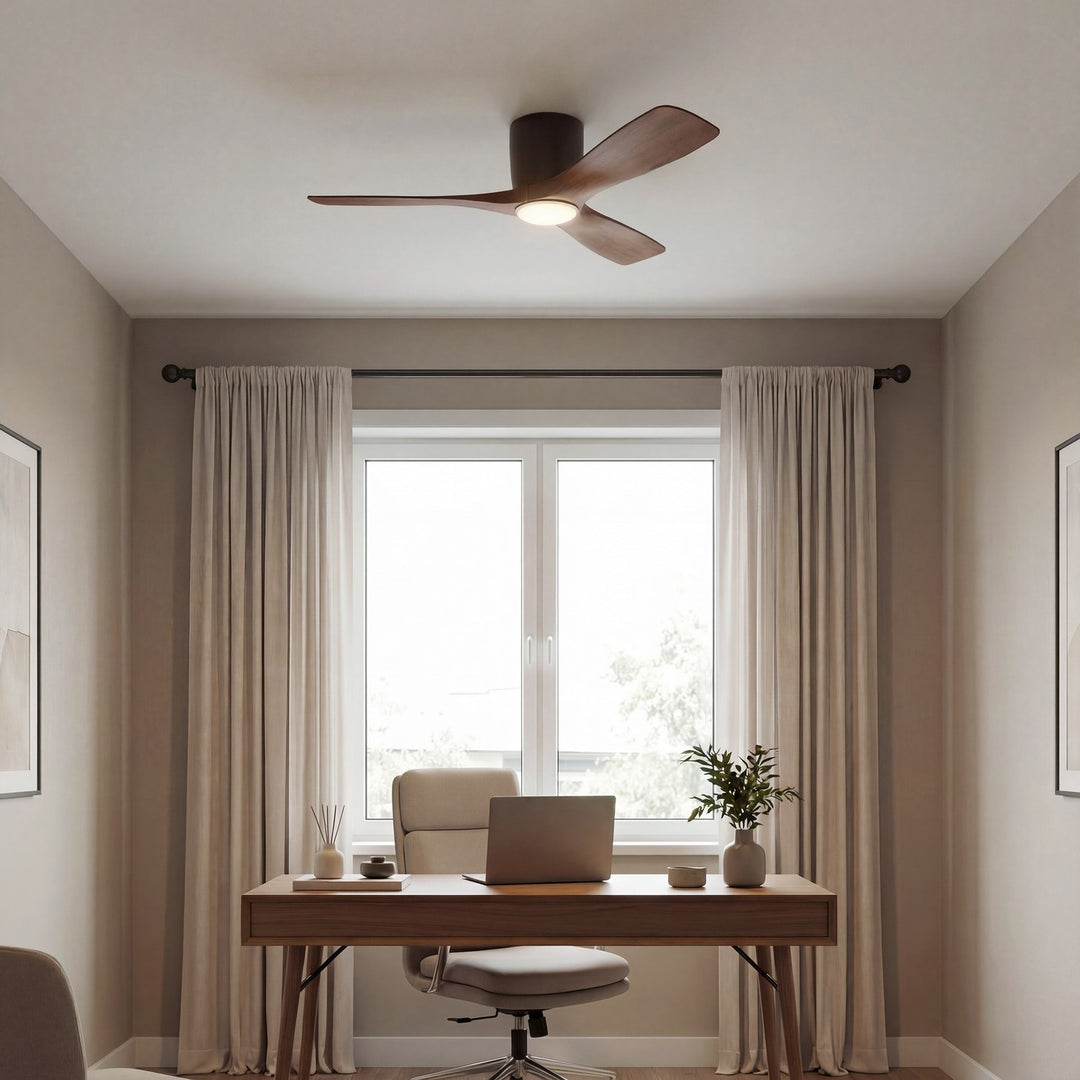 Kichler Canada - 300032SNB - 48"Ceiling Fan - Volos - Satin Natural Bronze