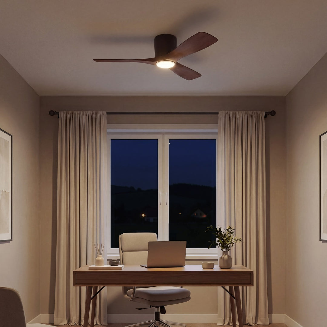 Kichler Canada - 300032SNB - 48"Ceiling Fan - Volos - Satin Natural Bronze
