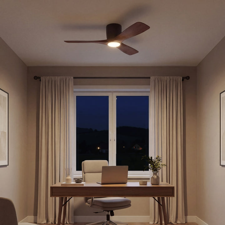 Kichler Canada - 300032SNB - 48"Ceiling Fan - Volos - Satin Natural Bronze