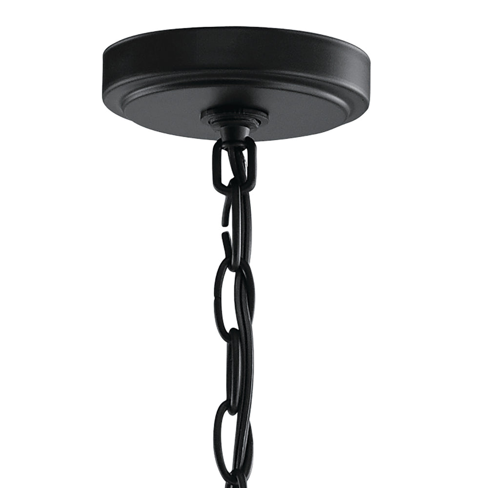 Kichler Canada - 42138BK - Four Light Foyer Pendant - Voleta - Black