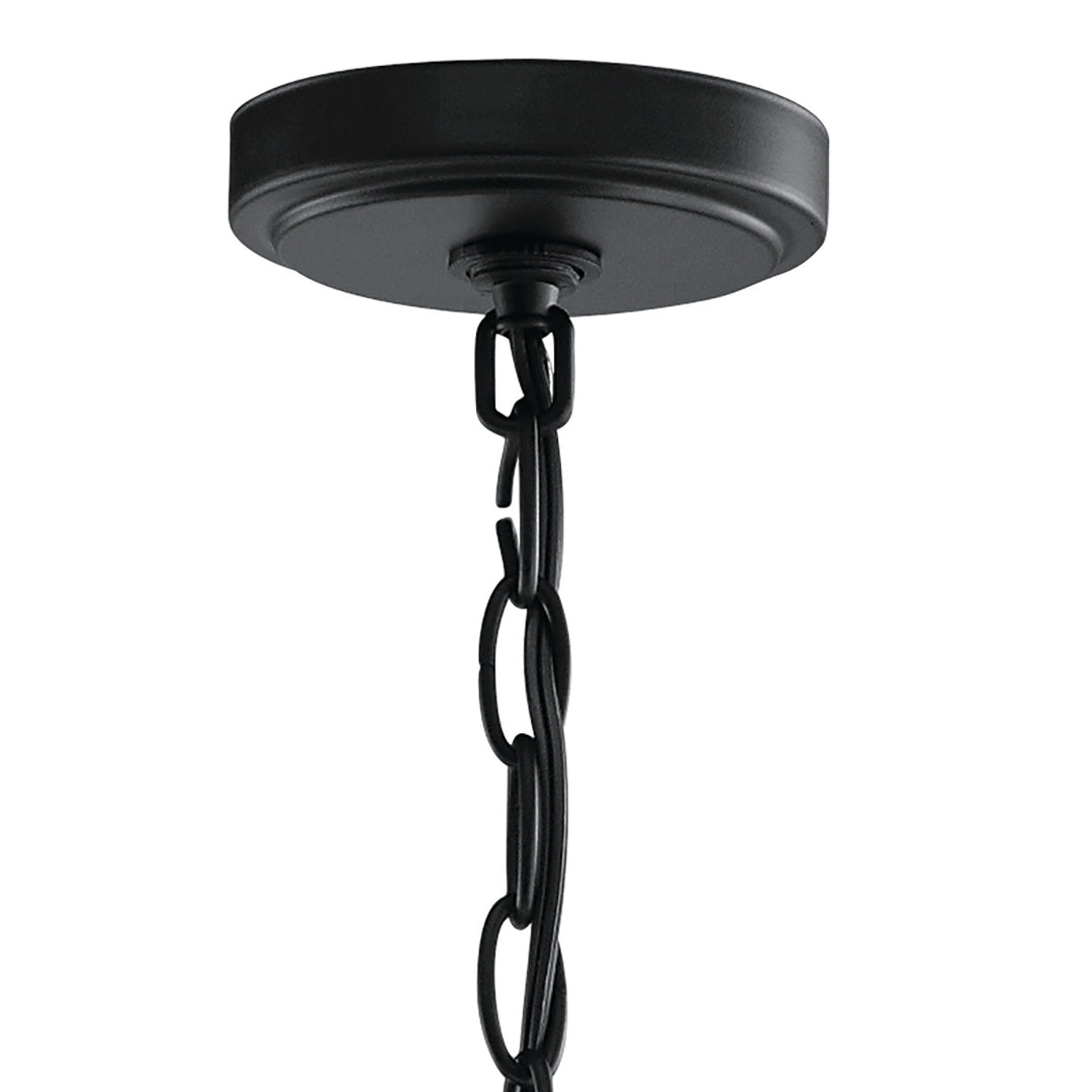 Kichler Canada - 42138BK - Four Light Foyer Pendant - Voleta - Black