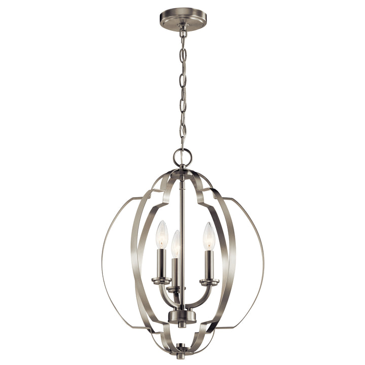Kichler Canada - 42140NI - Three Light Pendant - Voleta - Brushed Nickel