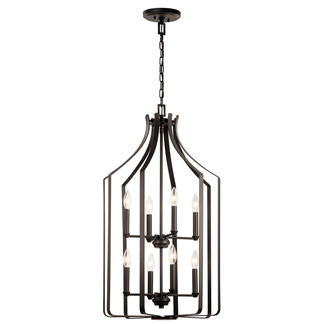 Kichler Canada - 42498OZ - Eight Light Foyer Chandelier - Morrigan - Olde Bronze