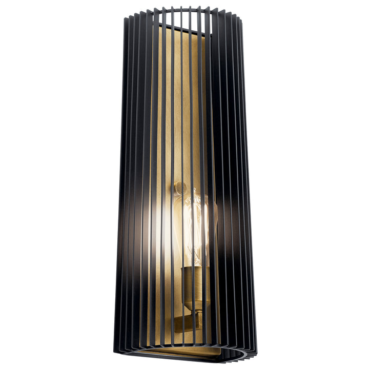 Kichler Canada - 44170BK - One Light Wall Sconce - Linara - Black