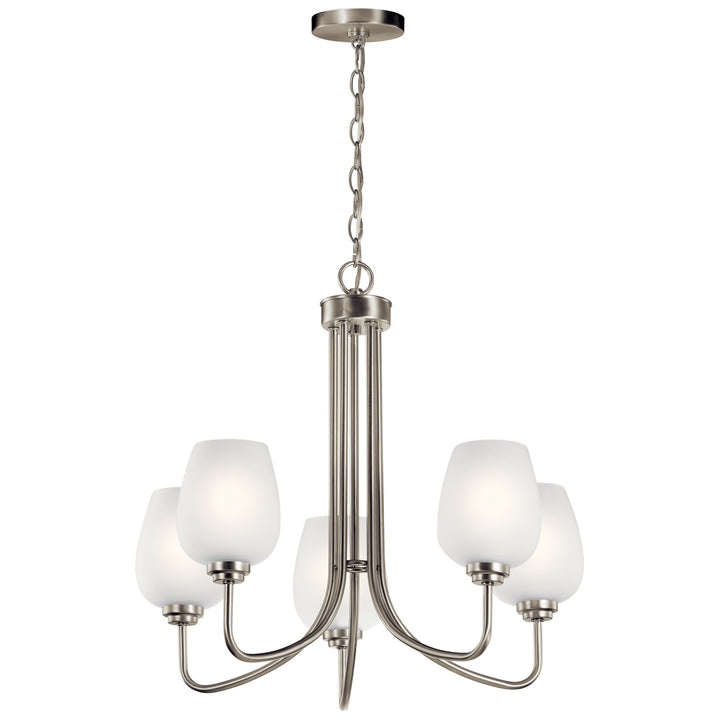 Kichler Canada - 44377NI - Five Light Chandelier - Valserrano - Brushed Nickel