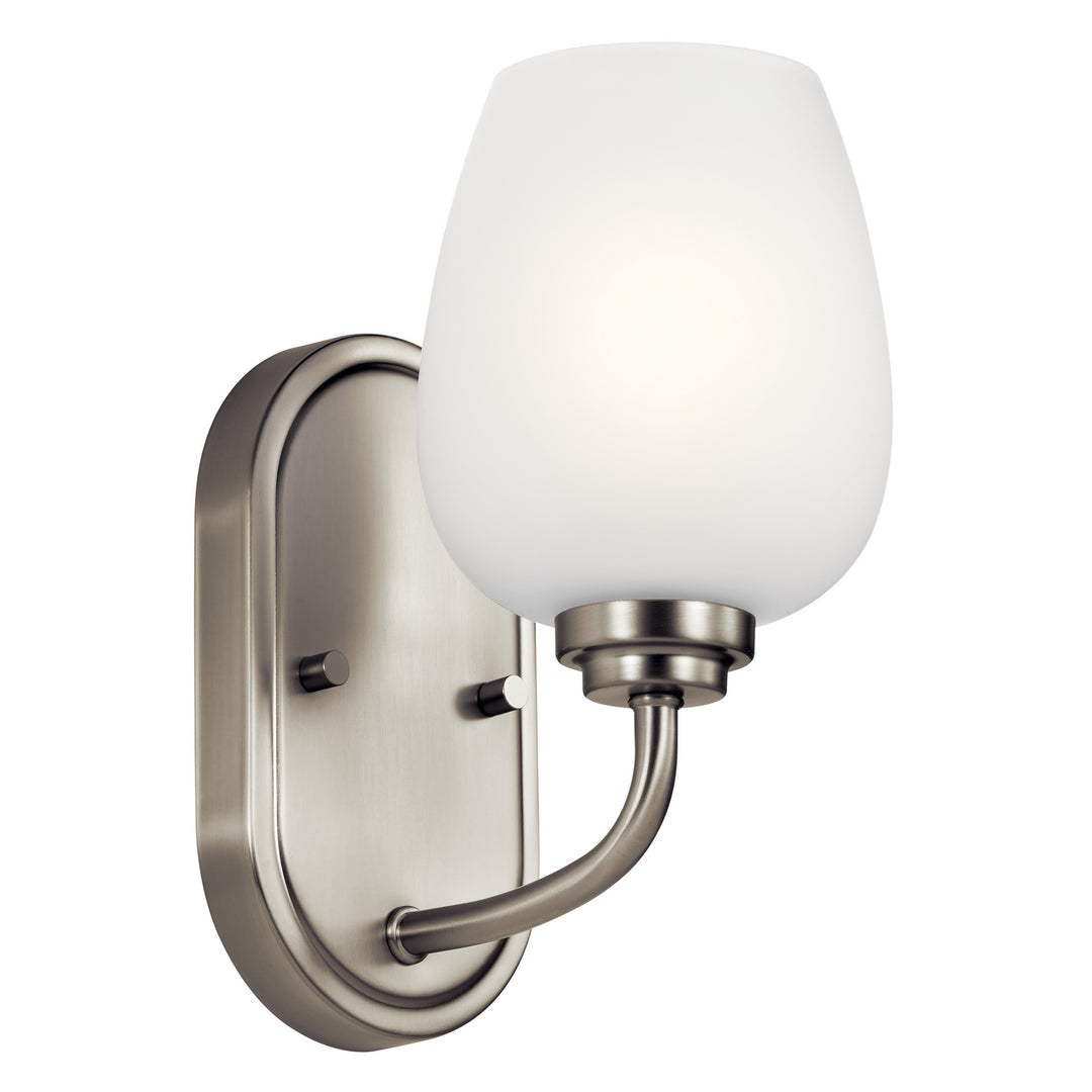 Kichler Canada - 44381NI - One Light Wall Sconce - Valserrano - Brushed Nickel