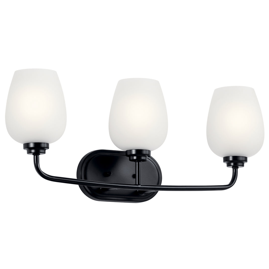 Kichler Canada - 45129BK - Three Light Bath - Valserrano - Black