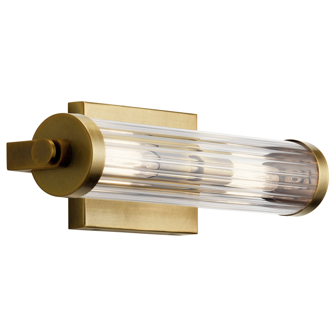 Kichler Canada - 45648NBR - Two Light Wall Sconce - Azores - Natural Brass