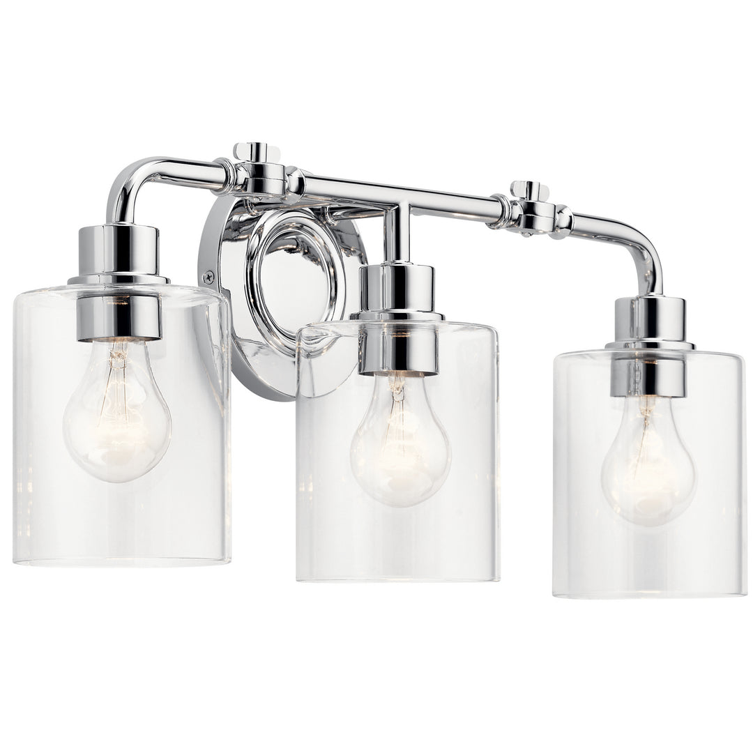 Kichler Canada - 45666CH - Three Light Bath - Gunnison - Chrome