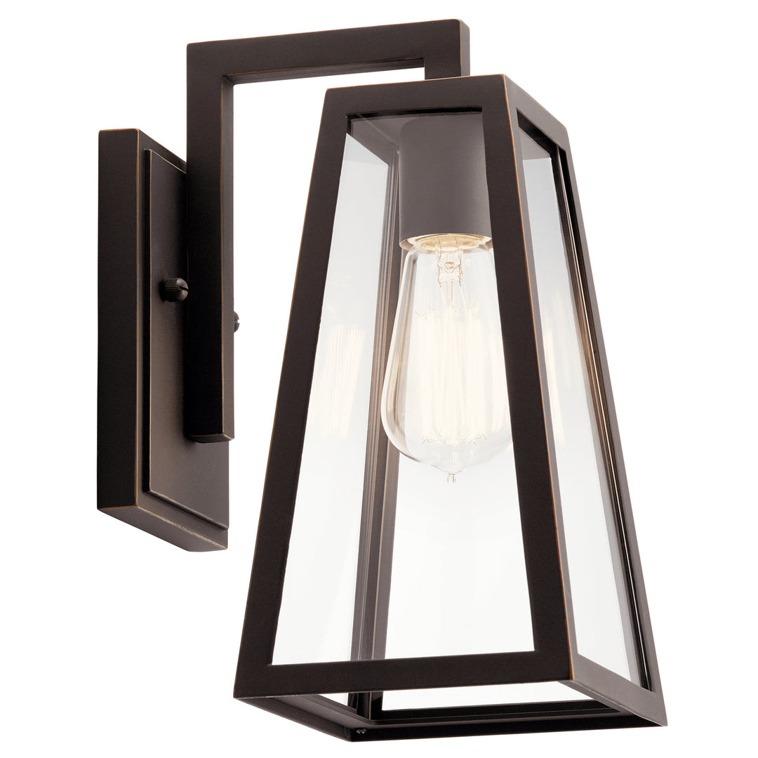 Kichler Canada - 49330RZ - One Light Outdoor Wall Mount - Delison - Rubbed Bronze