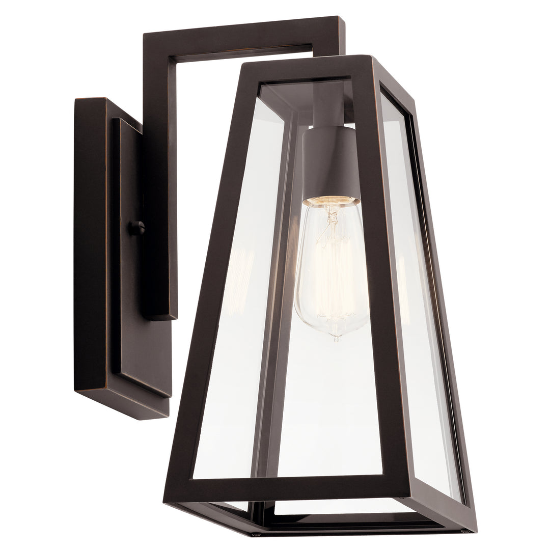 Kichler Canada - 49331RZ - One Light Outdoor Wall Mount - Delison - Rubbed Bronze