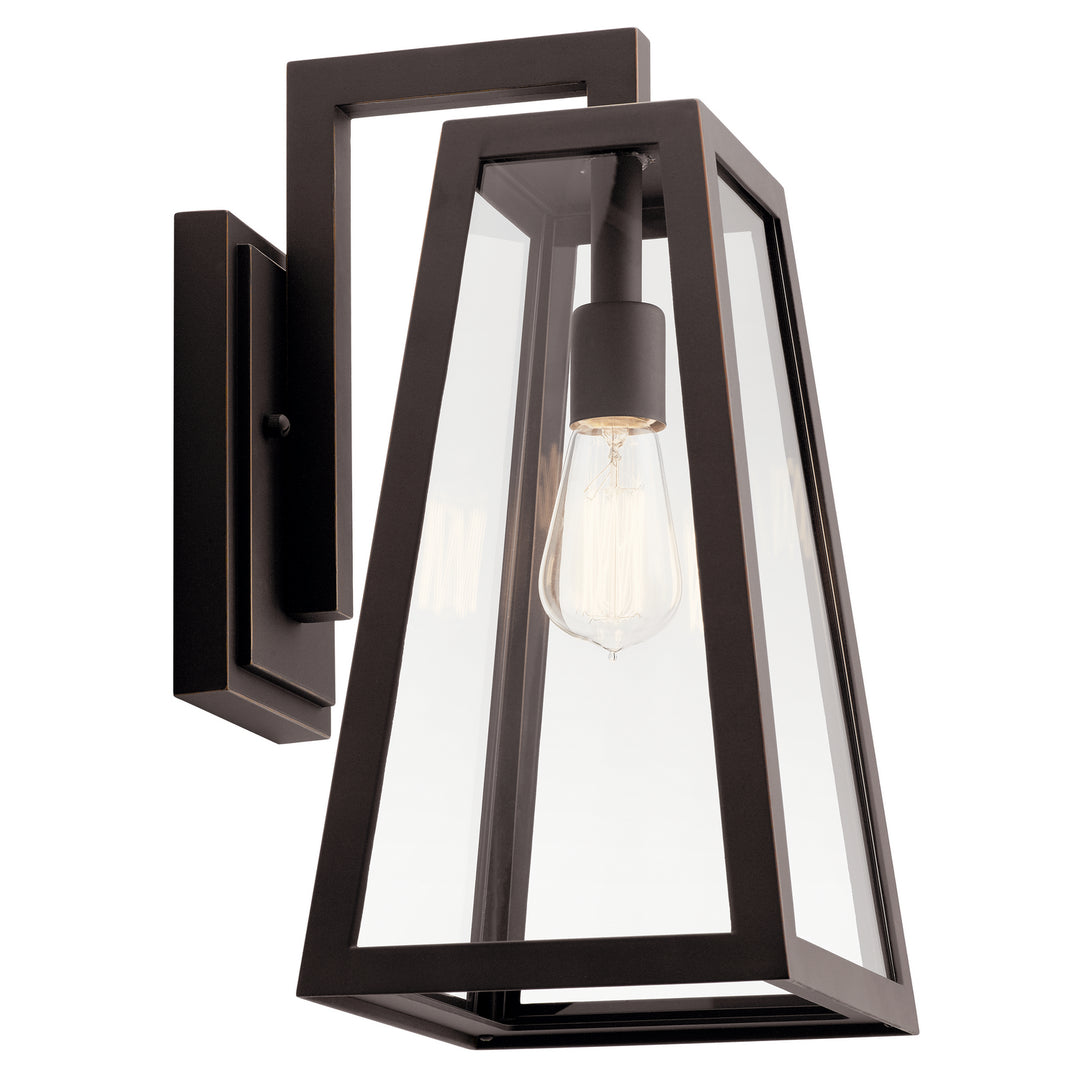 Kichler Canada - 49332RZ - One Light Outdoor Wall Mount - Delison - Rubbed Bronze