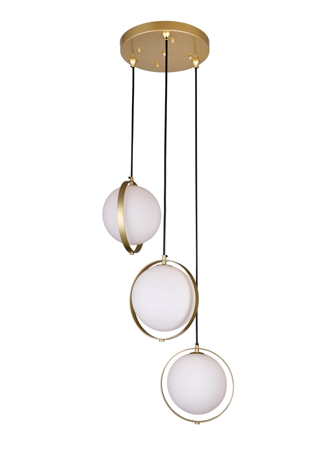 Da Vinci LED Pendant in Medallion Gold - available from The Lighting Shoppe, trusted by Canadian homeowners