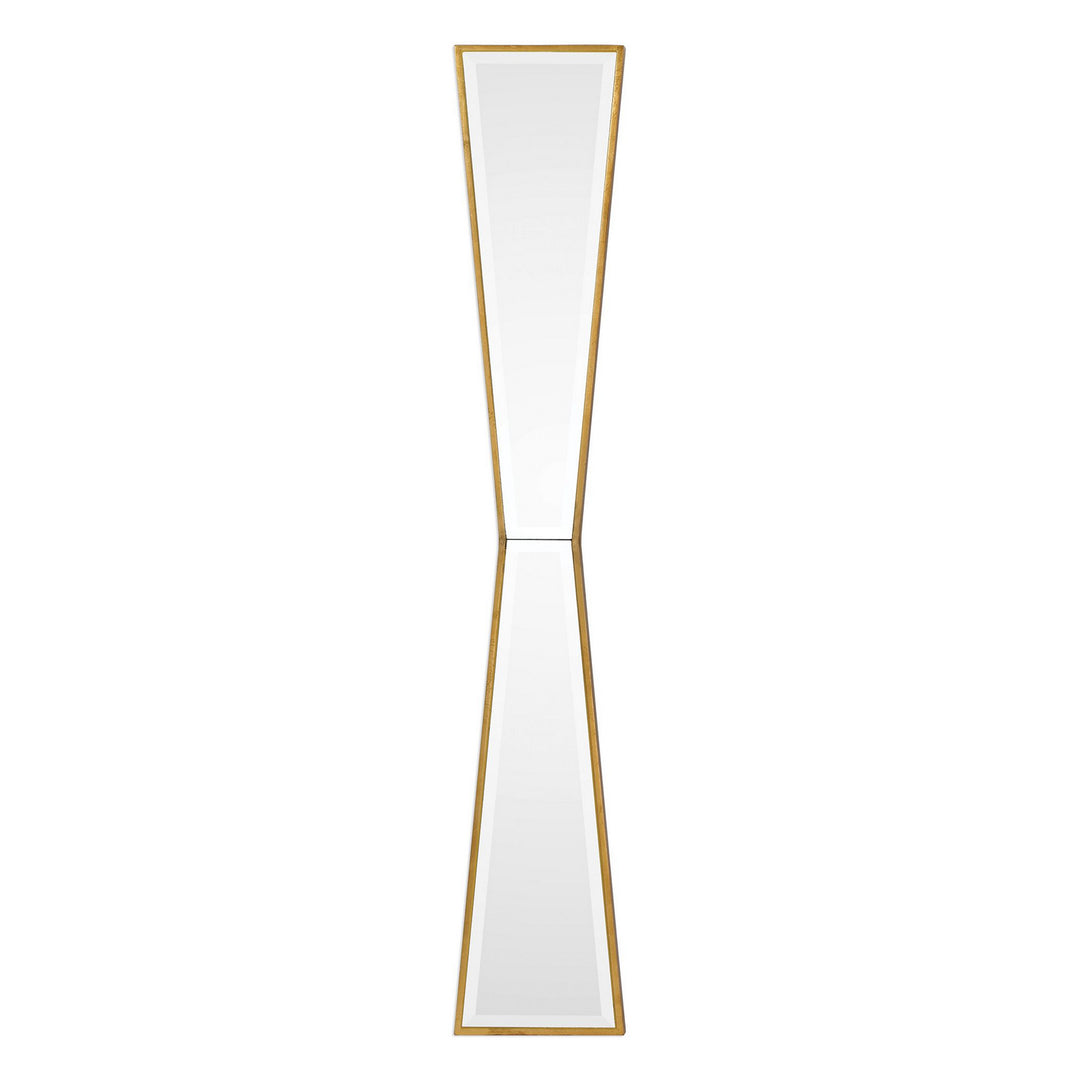 Corbata Mirror in Antiqued Gold Leaf - available from The Lighting Shoppe, trusted by Canadian homeowners
