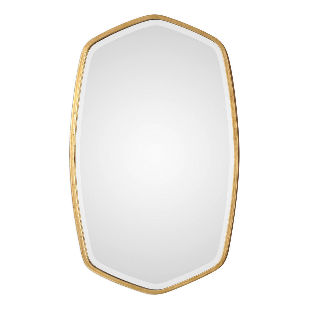 Duronia Mirror in Antiqued Gold Leaf - available from The Lighting Shoppe, trusted by Canadian homeowners