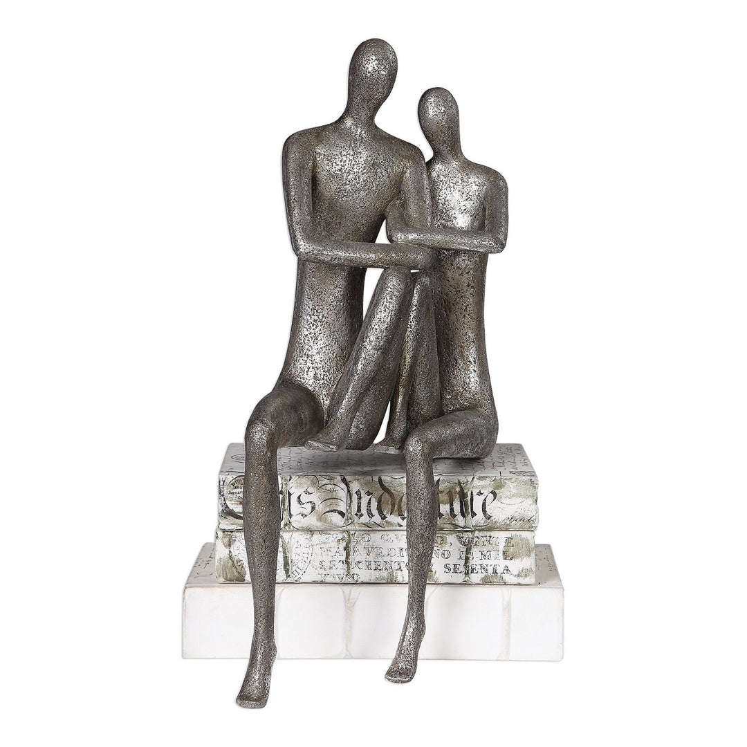 Courtship Figurine in Antique Nickel - available from The Lighting Shoppe, trusted by Canadian homeowners