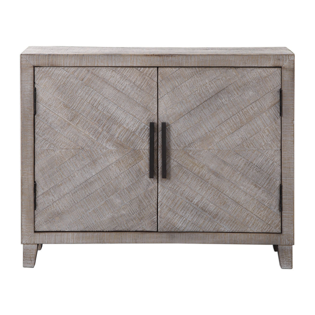 Adalind Accent Cabinet in White Washed Glaze - available from The Lighting Shoppe, trusted by Canadian homeowners