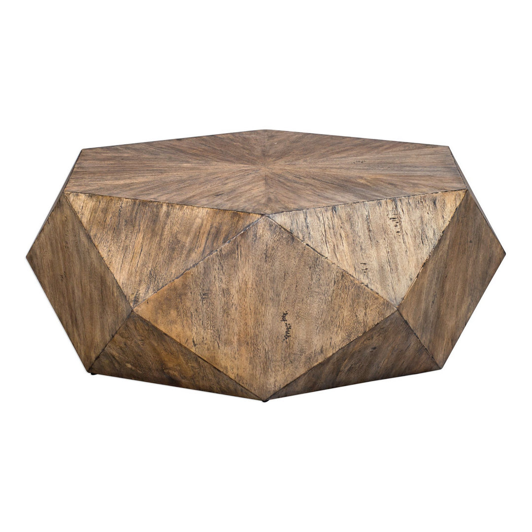 Volker Coffee Table in Burnished Honey - available from The Lighting Shoppe, trusted by Canadian homeowners