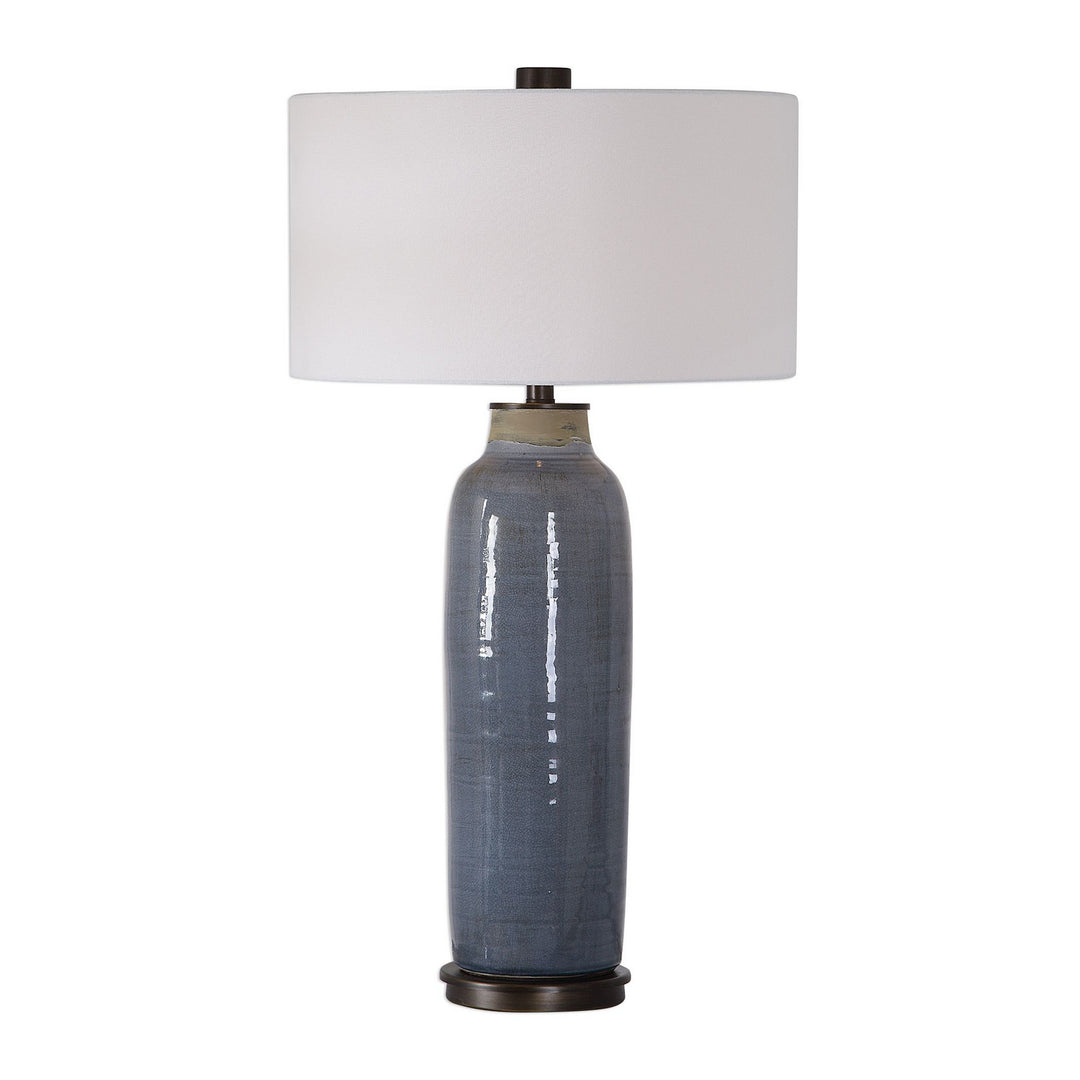 Vicente One Light Table Lamp in Oil Rubbed Bronze - available from The Lighting Shoppe, trusted by Canadian homeowners