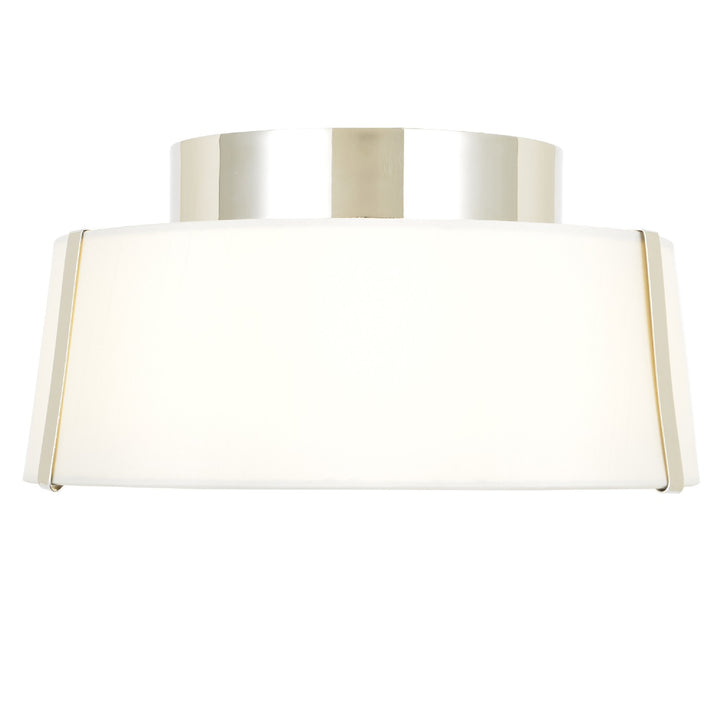 Crystorama - FUL-903-PN - Two Light Semi Flush Mount - Fulton - Polished Nickel