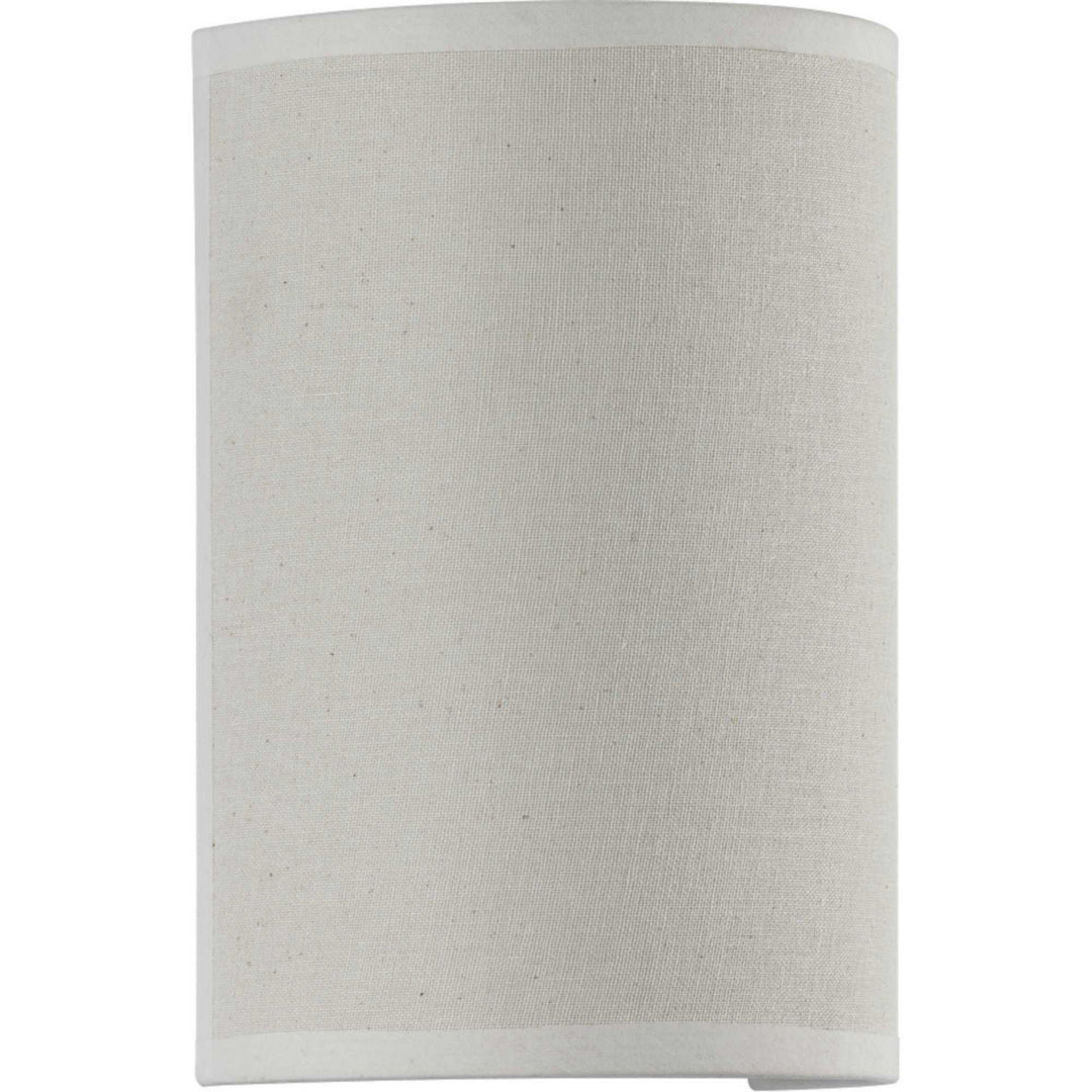 Inspire LED LED Wall Sconce in Off White Linen - available from The Lighting Shoppe, trusted by Canadian homeowners