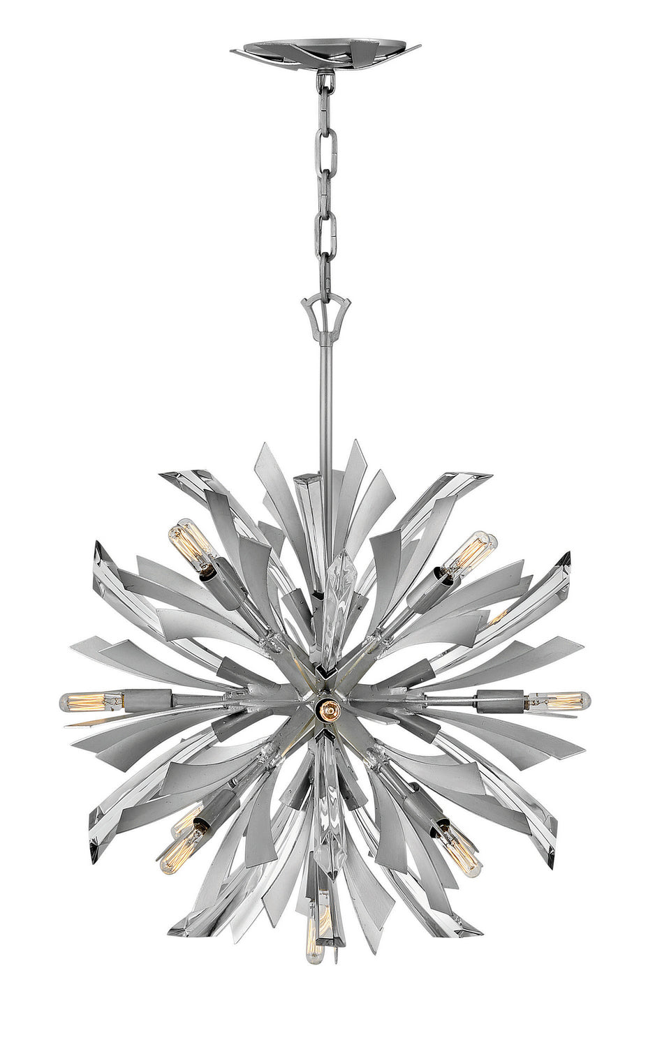 Vida LED Chandelier in Glacial - available from The Lighting Shoppe, trusted by Canadian homeowners