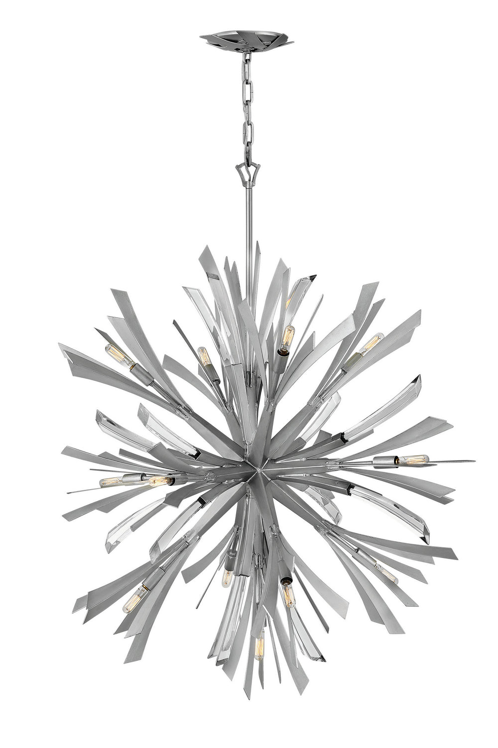 Vida LED Chandelier in Glacial - available from The Lighting Shoppe, trusted by Canadian homeowners