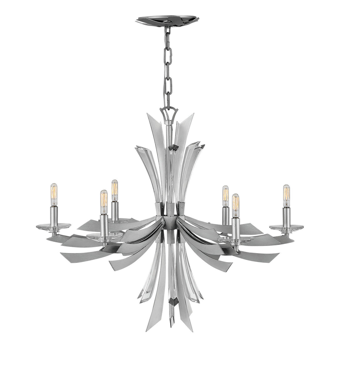 Vida LED Chandelier in Glacial - available from The Lighting Shoppe, trusted by Canadian homeowners