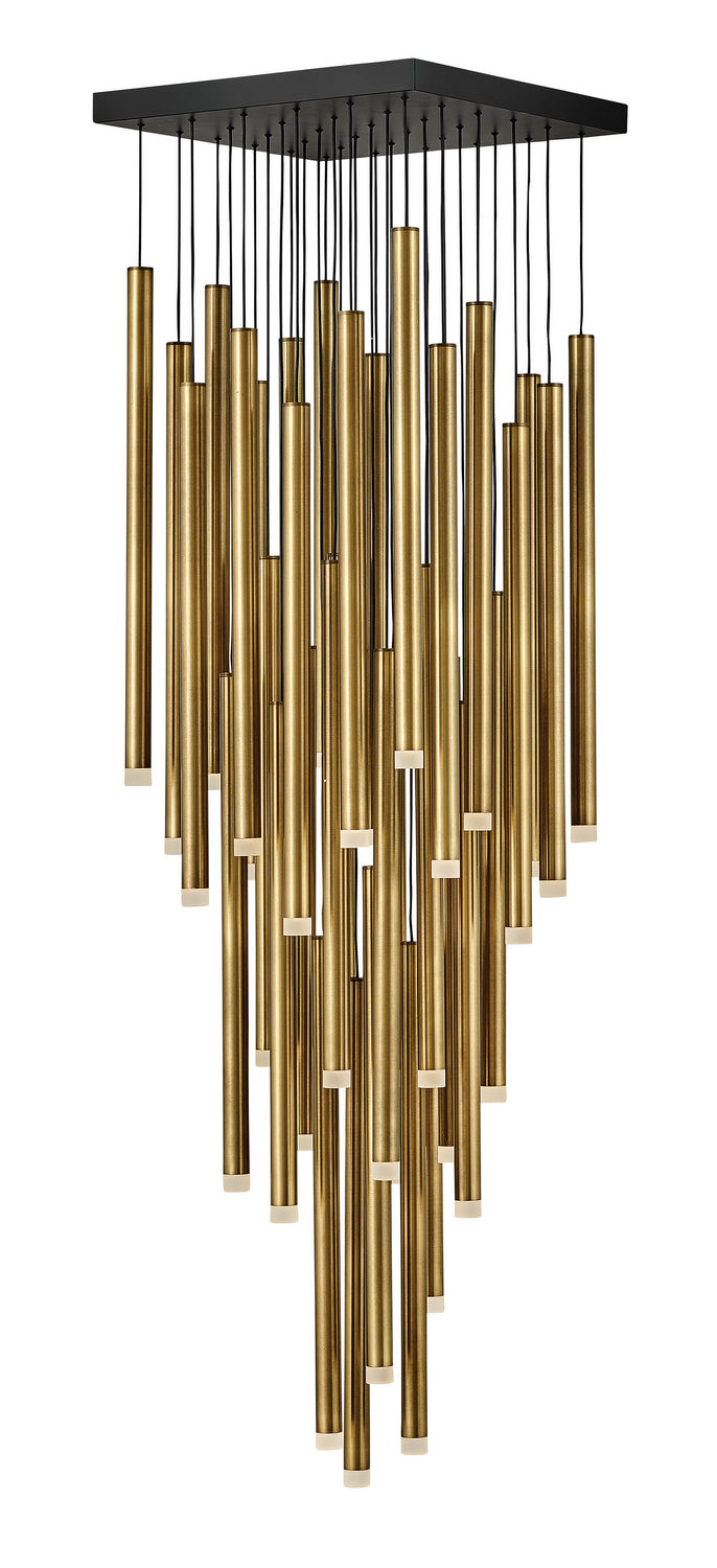 Harmony LED Pendant in Heritage Brass - available from The Lighting Shoppe, trusted by Canadian homeowners