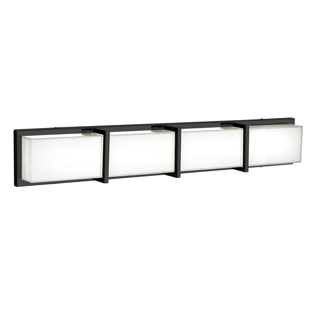 Watford LED Bathroom Fixture in Black - available from The Lighting Shoppe, trusted by Canadian homeowners