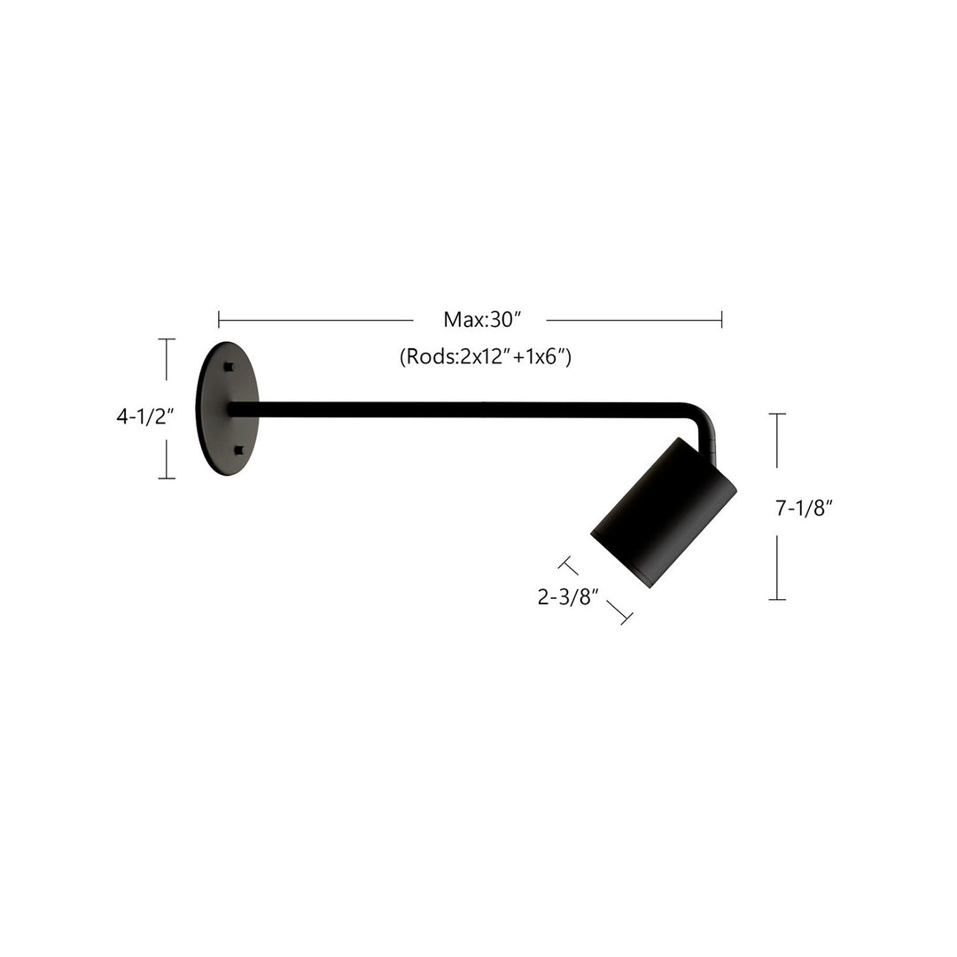 Kuzco Canada - 81751-BK - One Light Track Lighting - Barclay - Black