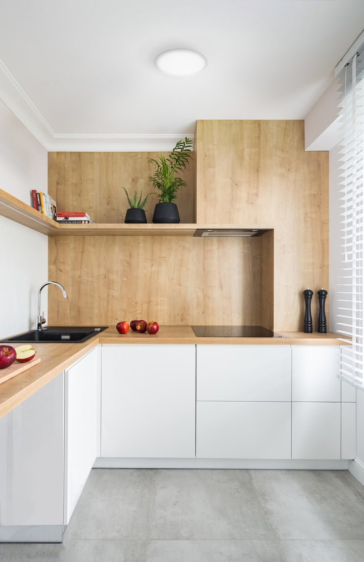 Kuzco Canada - FM1512-WH - LED Flush Mount - Malta - White