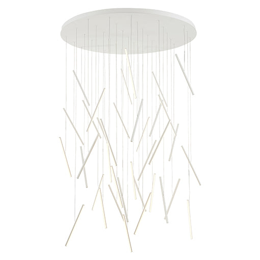 Chute LED Pendant in White - available from The Lighting Shoppe, trusted by Canadian homeowners